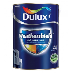 SƠN NGOẠI THẤT DULUX WEATHERSHIELD BỀ MẶT MỜ (5 LÍT)