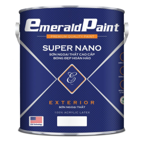 SƠN NGOẠI THẤT EMERALD PAINT SUPER NANO