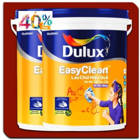 SƠN NỘI THẤT DULUX EASYCLEAN LAU CHÙI HIỆU QUẢ BÓNG A991B (18 LÍT)