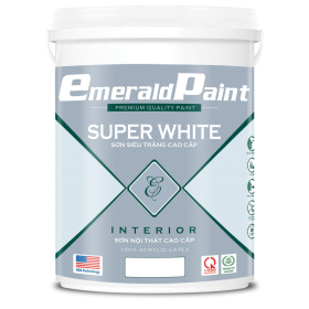 SƠN NỘI THẤT EMERALD PAINT SUPER WHITE